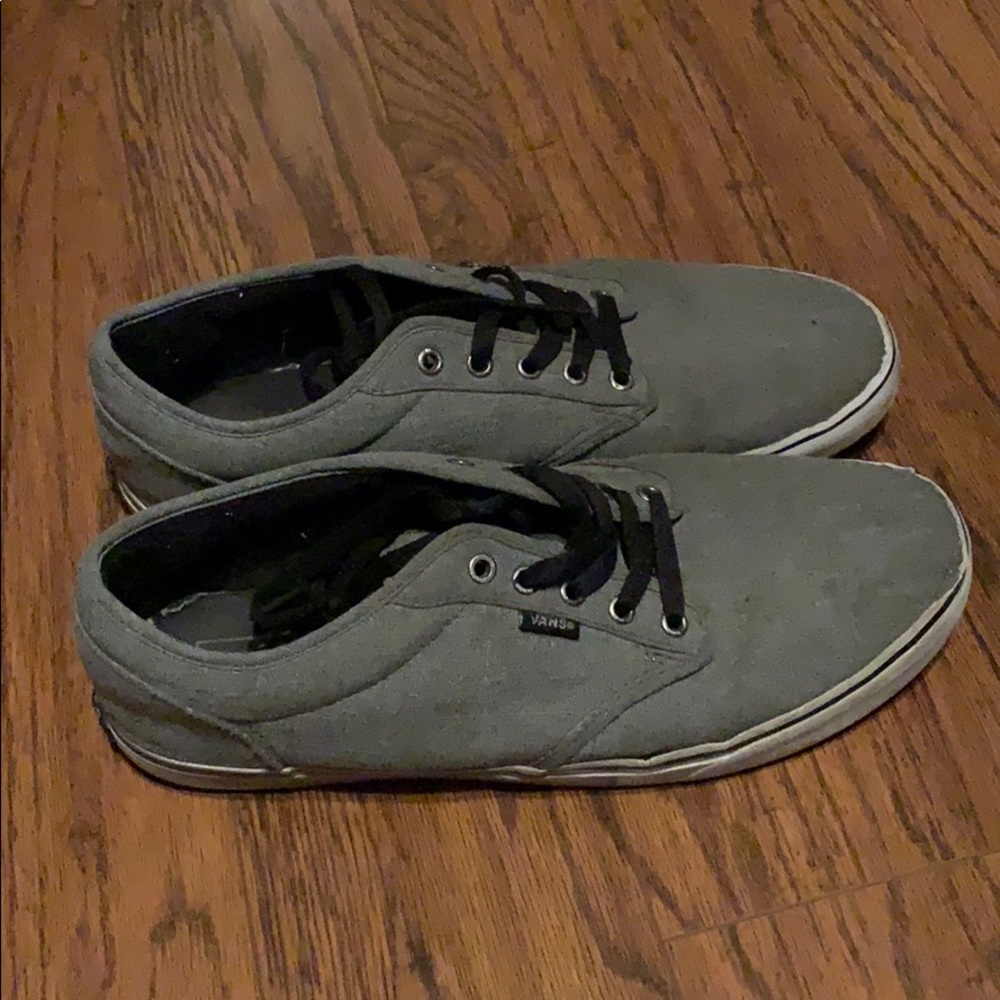 Vans gray shoes